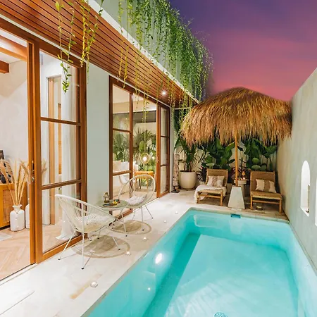 Villa Kaya Canggu, 5Mins Walk To The Beach, New 1Br Pool Villa In Canggu